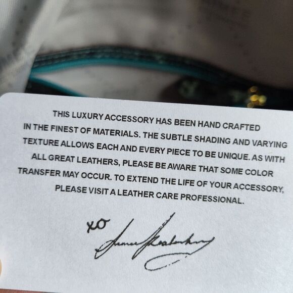 Aimee Kestenberg Tuscany Cobra Print Pebble Leather and Suede Hobo Shoulder Bag - Picture 8 of 10